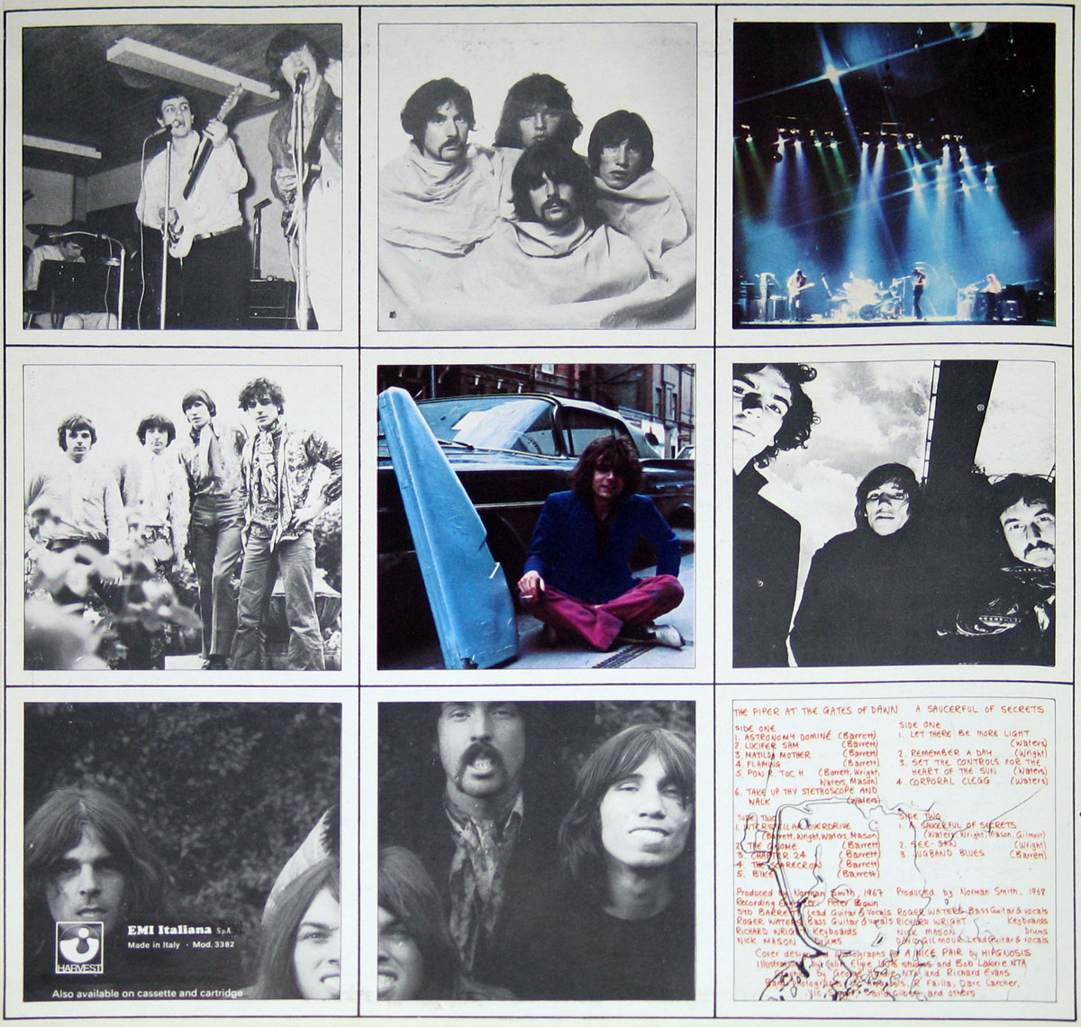 High Resolution Photo #3 PINK FLOYD Nice Pair Italy 